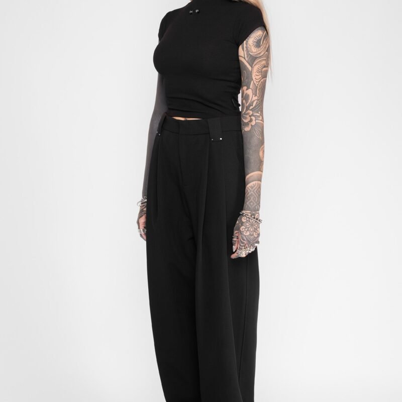 Laid Back Pleated Trousers